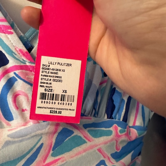 Lilly Pulitzer Reel Nauti Parigi Maxi Dress 🦄 - Picture 4 of 6